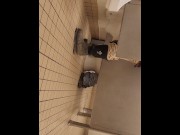 Preview 2 of Using the men's urinal with men in the restroom