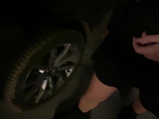 Beautiful girl ride me on back seat in parking lot in Monaco for ca$h