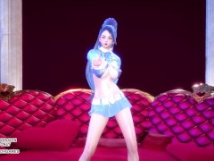 [MMD] SUNMI - Heart Burn Kaisa Sexy Kpop Dance League Of Legends KDA Uncensored Hentai R18