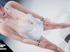 [MMD] AOA - Miniskirt Hot Kpop Dance Ahri Seraphine Kaisa Evelyn League Of Legends KDA Hentai