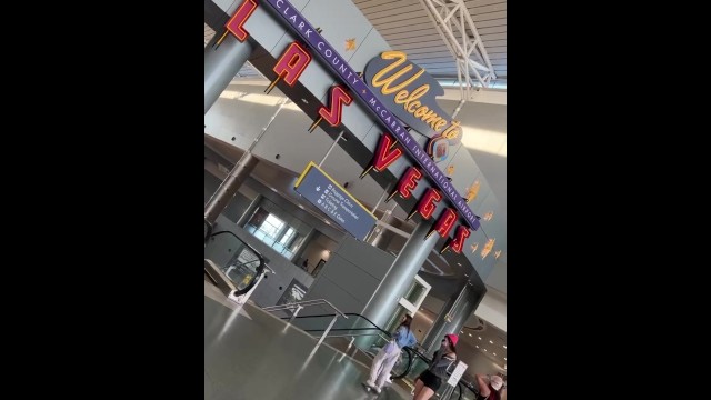 College Sluts Get Naked at the Airport in front of Everyone