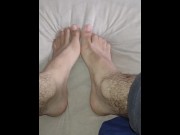 Preview 1 of Long nails toes Fetish on foots, 300 mb