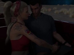 Long Road Home - Sex Scenes - Part 43 - Public Car Handjob By HentaiSexScenes