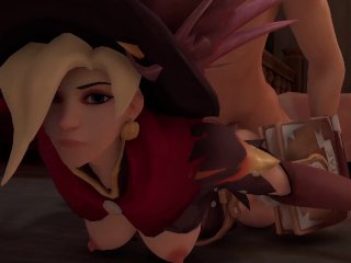 Game Stream - Fuck Witch Mercy - Sex Scenes