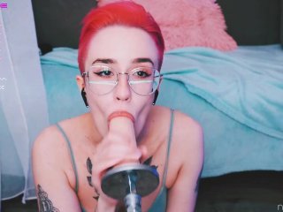 Cute Tomboy Getting Fuck in_Mouth by Fuckmachine