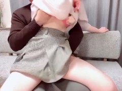 【男の夢】無邪気で油断してる彼女をよんで身体中触りまくったら徐々に濡れてきてそのままセックス　素人カップル / 日本人 / 個人撮影 - Screenshot 13 of 16 - Couple