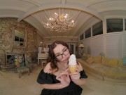 Preview 3 of Home Alone With Curvy Stepsister Leana Lovings VR Porn