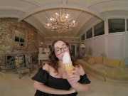 Preview 4 of Home Alone With Curvy Stepsister Leana Lovings VR Porn
