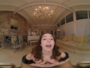 Preview 5 of Home Alone With Curvy Stepsister Leana Lovings VR Porn