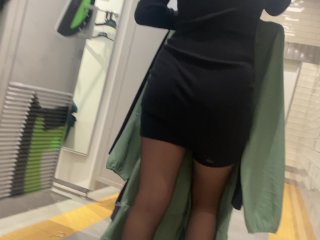 Excited babe sucked me all the cum in the Mall screenshot number 2
