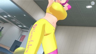 Волна дельфина Хелли Льюис Пробуждение 2 Анимация Фансервис Признательность