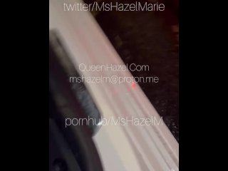 Ebony Pisses On Sugar Daddy’s Car In NYC