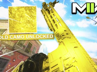GOLD CAMO UNLOCKED in Modern Warfare 2! (How to Unlock Gold Camo in MW2)