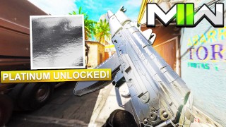 PLATINUM CAMO UNLOCKED in Modern Warfare 2! (How To Unlock Platinum Camo in MW2)