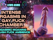 Preview 2 of (LEWD ASMR AMBIENCE) Gay Rough Fuck Orgasm Sex Chamber - Male Moaning Drenched in Reverb