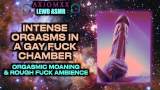 LEWD ASMR AMBIENCE A Man Moaning In A Reverberant Gay Rough-And-Tumble Orgasm Sex Chamber