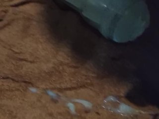Just a cumshot like always hehe bad camera work sadly lol