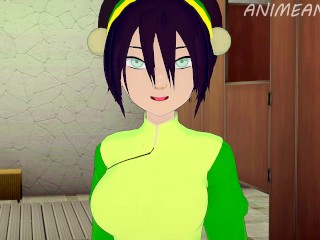 アバターからのクソtoph Beifong:中出しまでの最後のエアベンダー-アニメ変態3D無修正