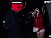 Preview 6 of Lullu Gun Enjoys Nasty Sex With Amateur Cock In Mr Claus' Christmas Van - LETSDOEIT