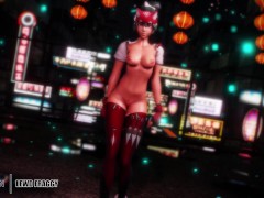 Kiriko Overwatch - Talk That Talk TWICE [MMD] - Screenshot 10 of 16 - Dance