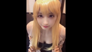 Individuální Video Masturbující Dcery Krásného Chlapce S Dlouhými Blond Vlasy