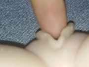 Preview 5 of Daddy fingers his girl good in the ass then makes you fuck until he cums sex doll