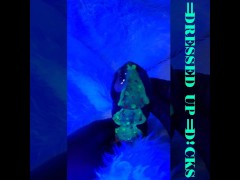 Big Dick White Christmas Tree Cumshot Cosplay