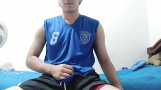 MASTURBATION OF A YOUNG COLOMBIAN UNTIL HE CUM PRT 1