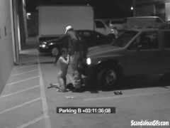 Slut blows security guard to get out of fine