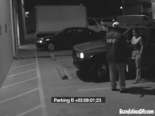 Slut Blows_Security Guard to Get_Out of_Fine