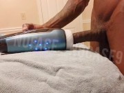Preview 3 of 2 cumshots Testing out my new sex toy