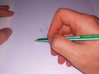 homemade, hentai, drawing, pencil