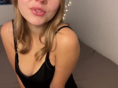 Video JOI FR - I make you cum with a count while my boyfriend takes a shower