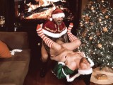 Hairy Tattooed Santa Fucks Ginger Otter Elf