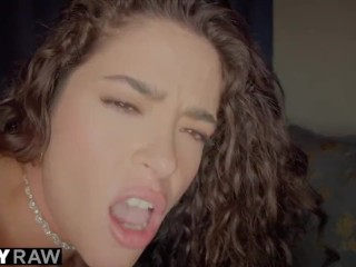 TUSHYRAW Anal-hungry kinky brunette goes ass to mouth
