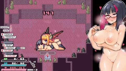 Hentai Game [Rignetta adventures] all boss defeat animation GALLERY