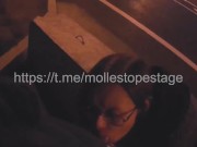 Preview 4 of Very public outdoor blowjob on the streets! GOT CAUGHT