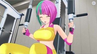 Волна дельфина Хелли Льюис Пробуждение 4 Анимация Фансервис Признательность