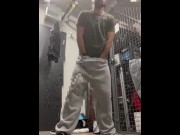 Preview 1 of Locker room piss while I still can