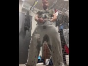 Preview 3 of Locker room piss while I still can