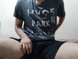 COLOMBIAN BOY TOUCHED HIMSELF AND MASTURBATED