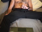 Preview 1 of Hairy_Airman Jerking it on a Wednesday afternoon