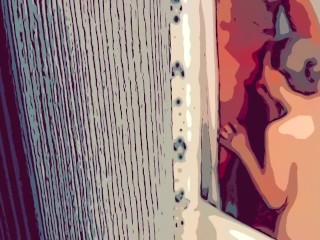 Shower Blowjob and Fucked