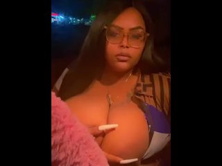 Ebony oils huge tits in car onlyfans : prettyassravia