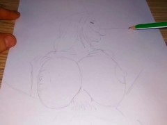 Threesome with a big-breasted girl - Screenshot 15 of 16 - Threesome