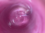 Preview 5 of Hot teen sticks camera inside her vagina