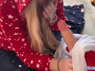 Christmas alone with Stepsis! Cum on her Face is my Gift!