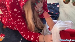 Christmas Alone With Stepsister Cum On Her Face Is My Gift