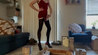 you can do whatever you want to me in my tight little dress, stockings and high heels