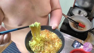 [Prof_FetihsMass] ¡Tranquilo, comida japonesa! [ramen con salsa de almidón]